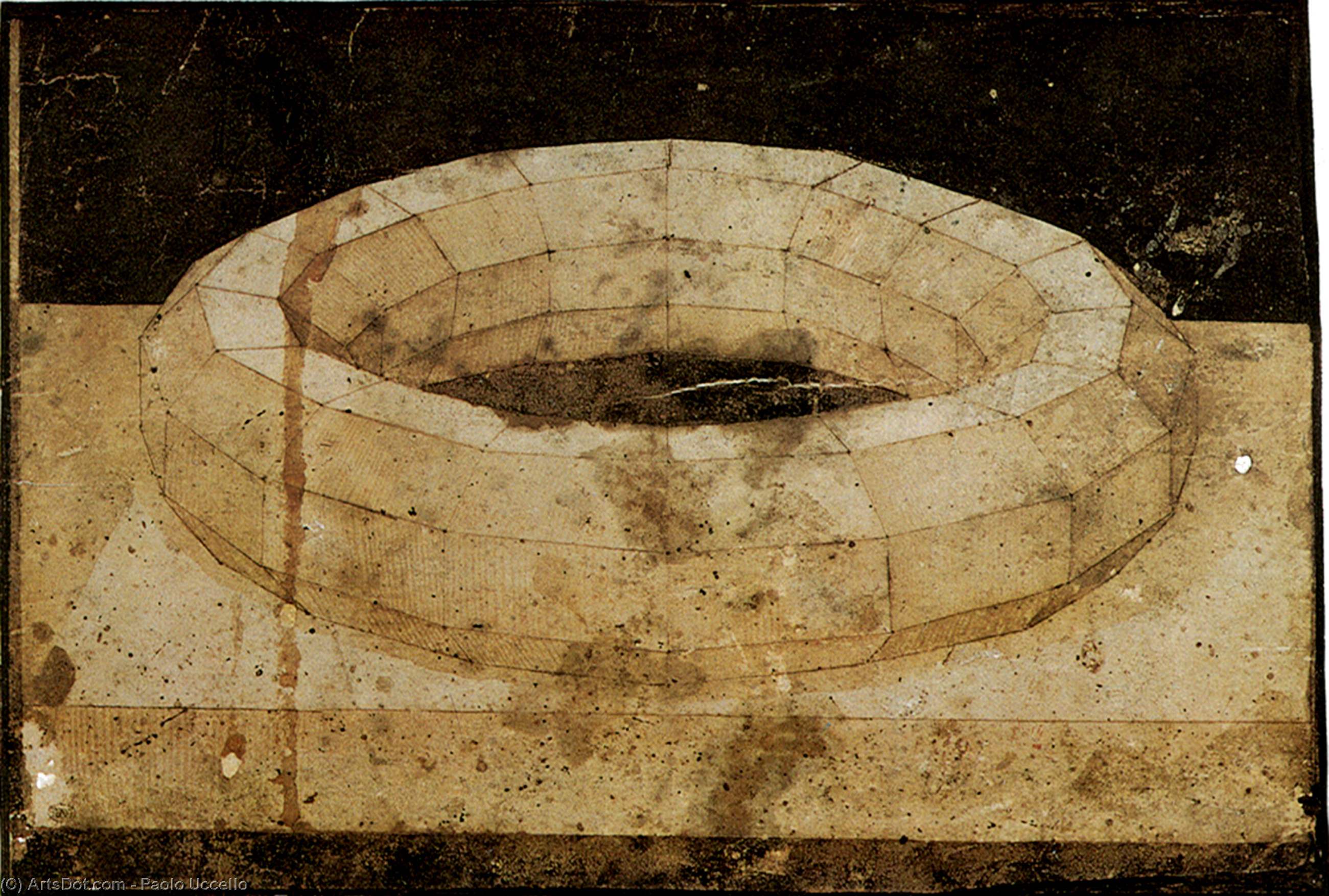 Perspective Study Of Mazzocchio — Paolo Uccello