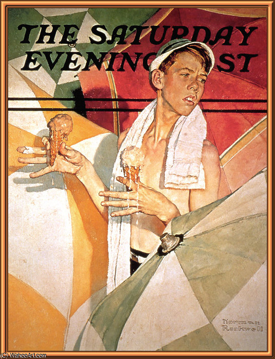 Untitled (7132) — Norman Rockwell