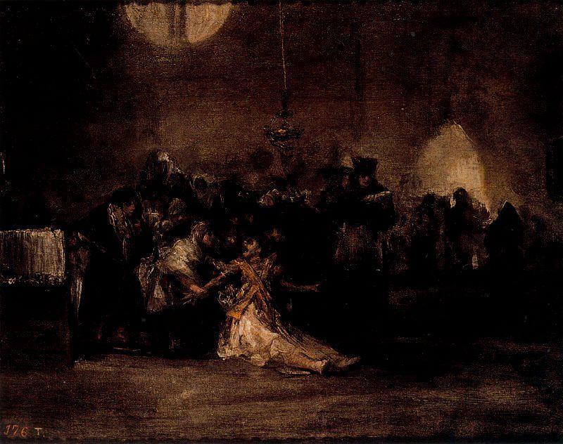 The Exorcised — Francisco José De Goya Y Lucientes