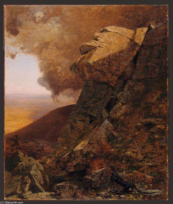 A Cliff In The Katskills — Jervis Mcentee