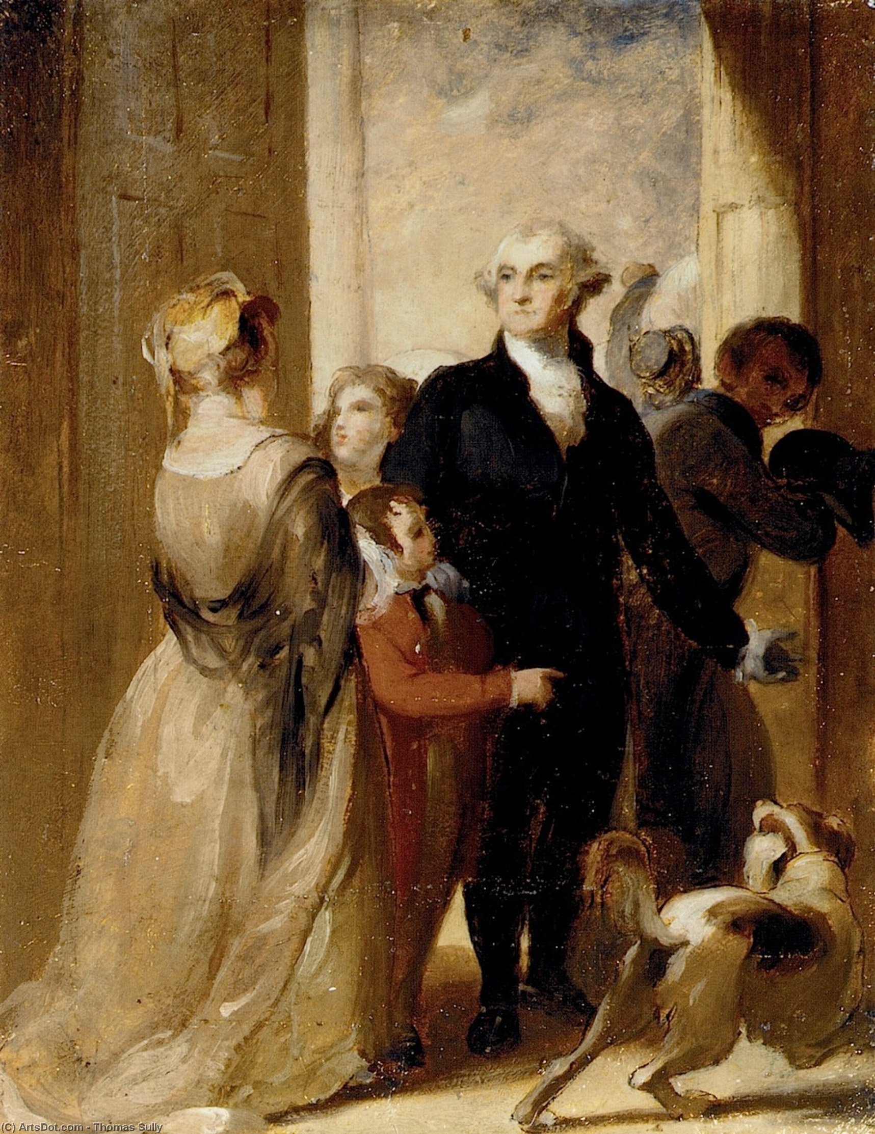 Washington Family — Thomas Sully