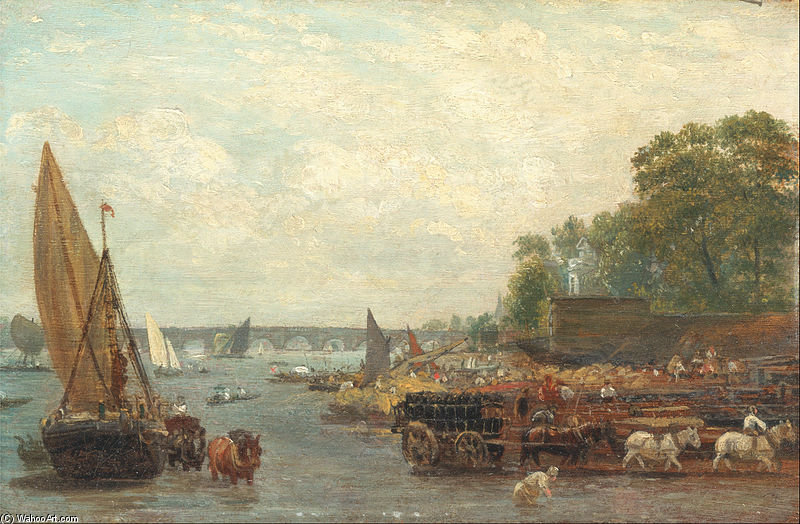 Westminster Bridge — Frederick Nash