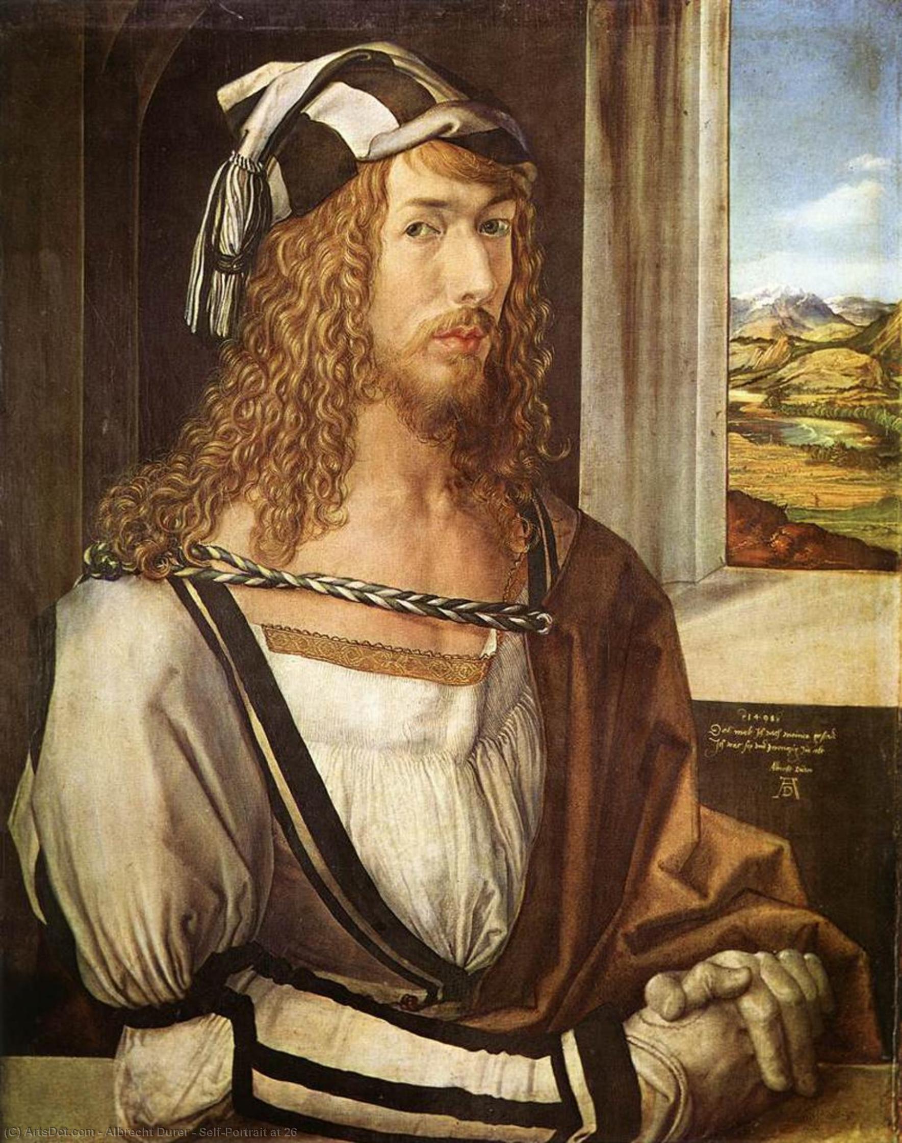 Self-portrait At 26 — Albrecht Dürer