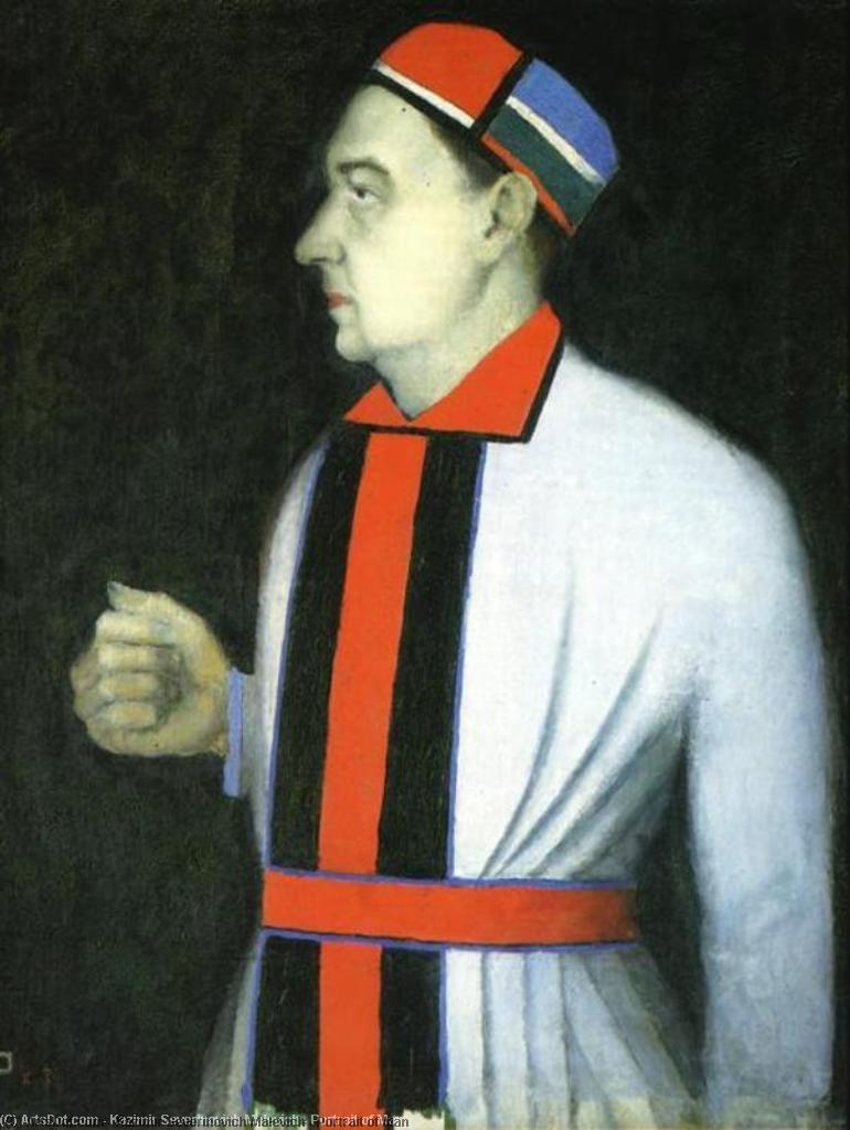 Portrait Of Man — Kazimir Malevich