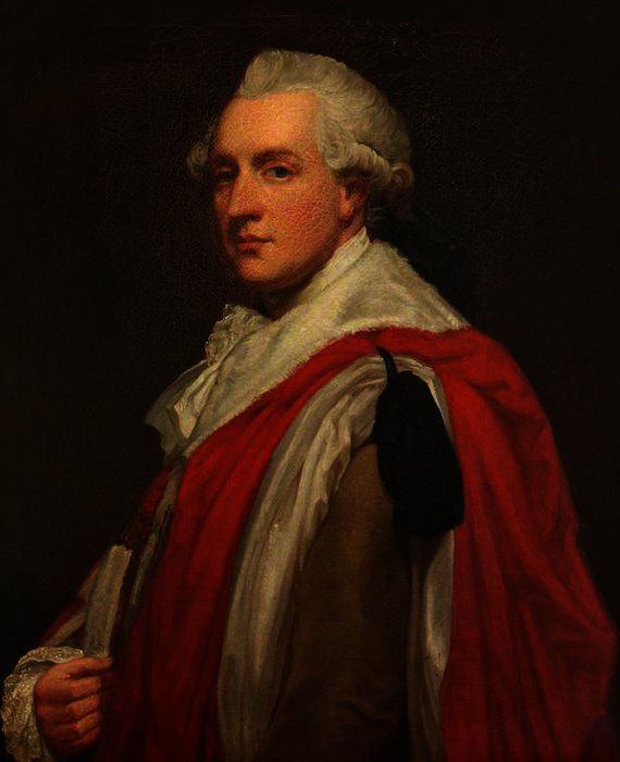 Sir Brownlow Cust, 7th Bt, 1st Baron Brownlow — George Romney