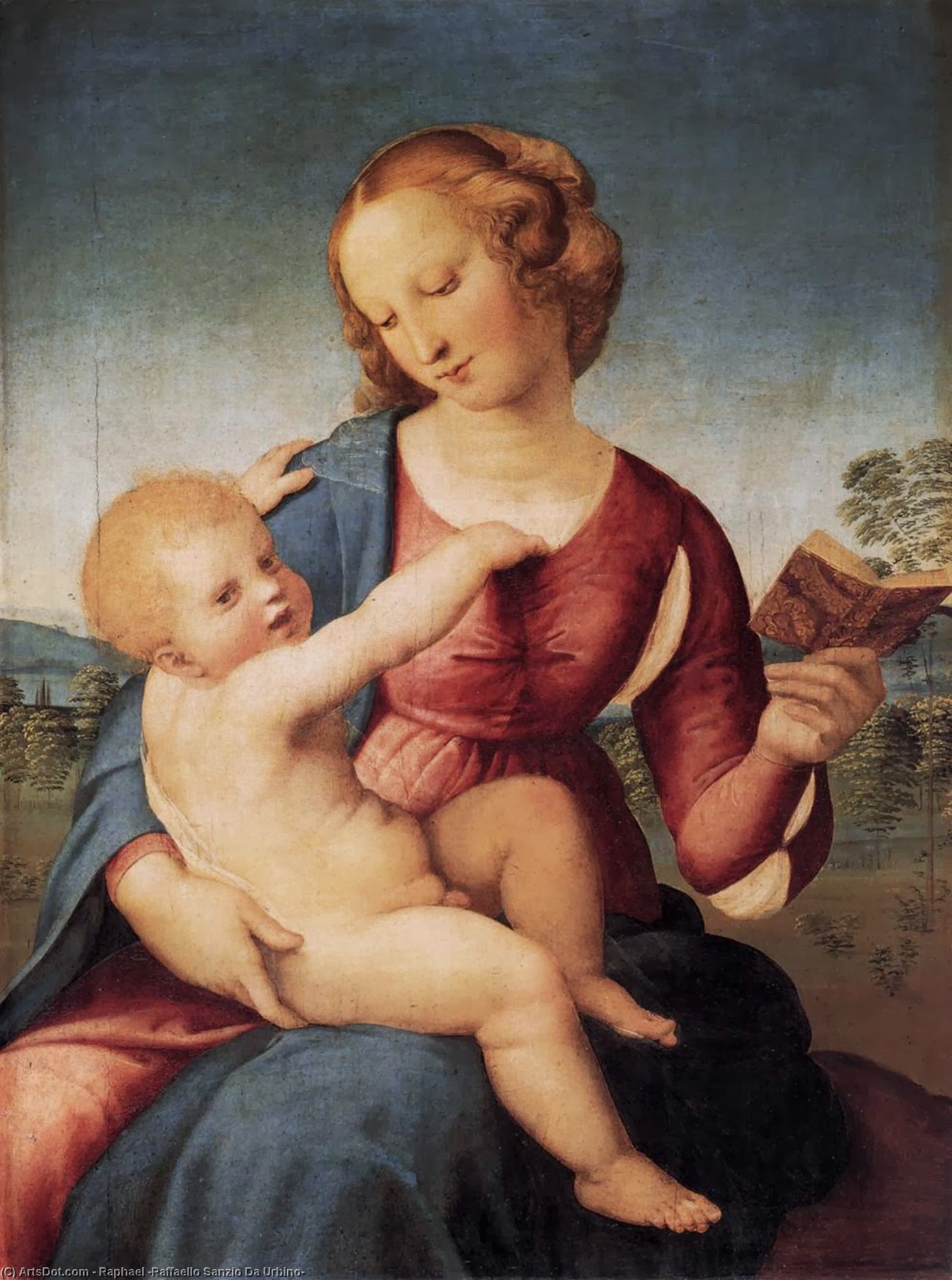 Colonna Madonna — Raphael