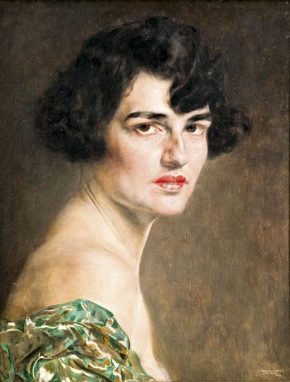 Portrait Of Countess Héderváry — Bertalan Karlovszky