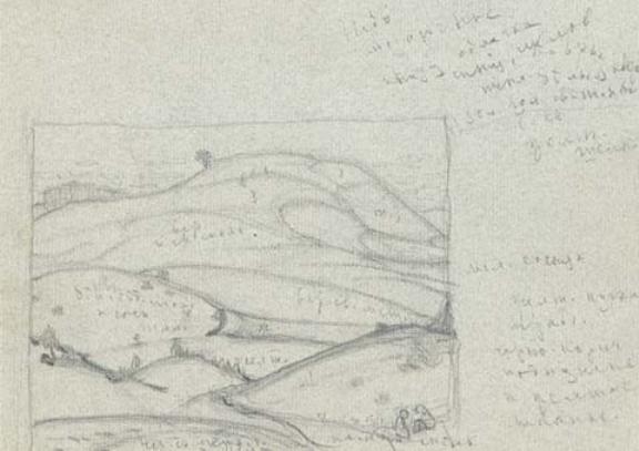 Sketch Of Landscape 4 — Nicholas Roerich