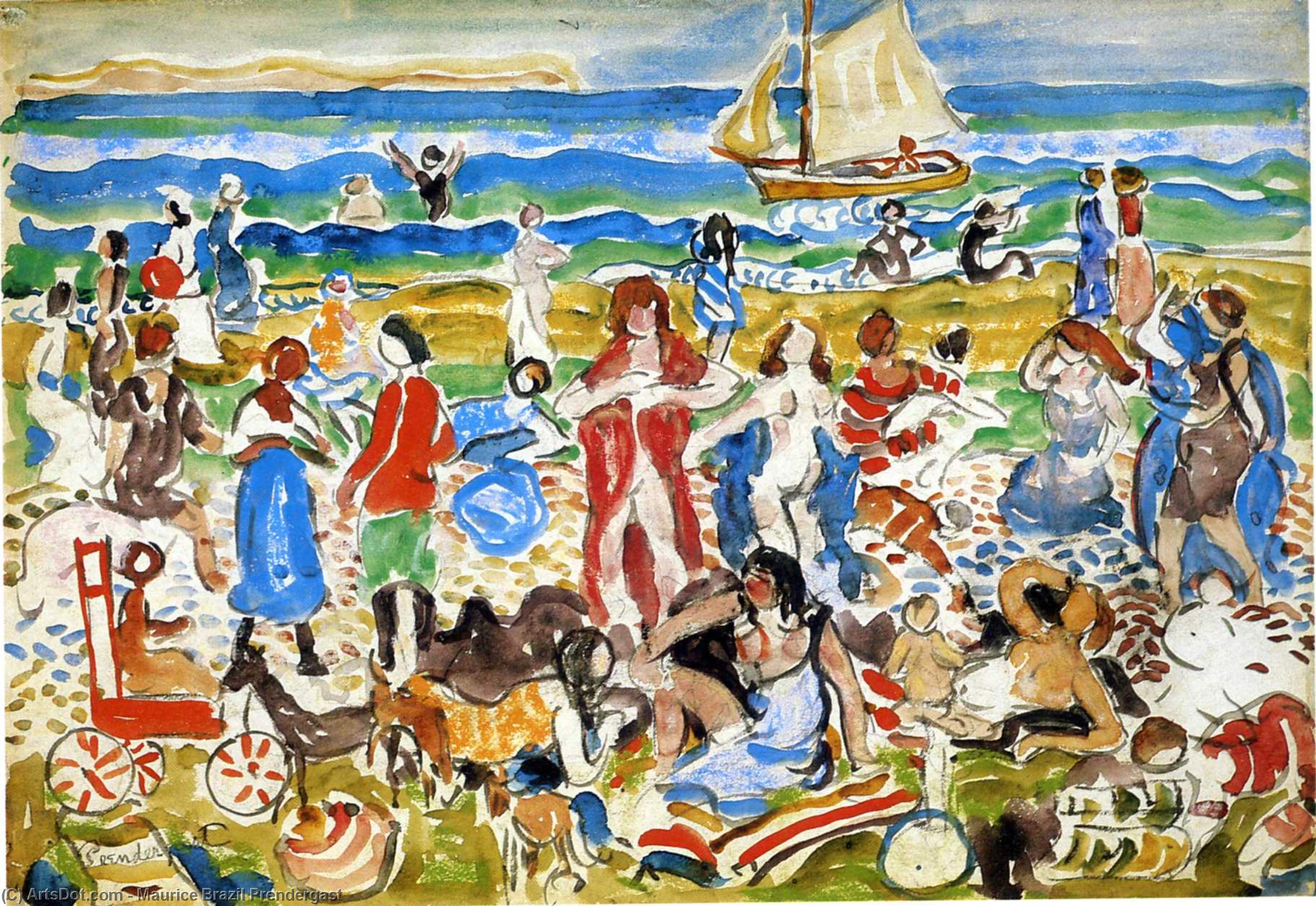 Bathers — Maurice Brazil Prendergast