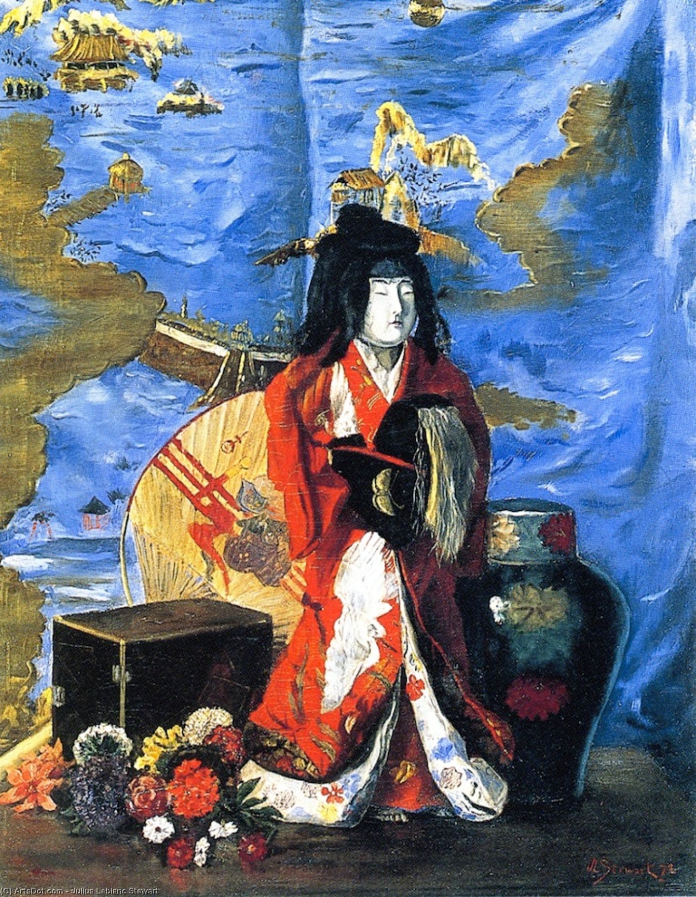 Oriental Still Life — Julius Leblanc Stewart