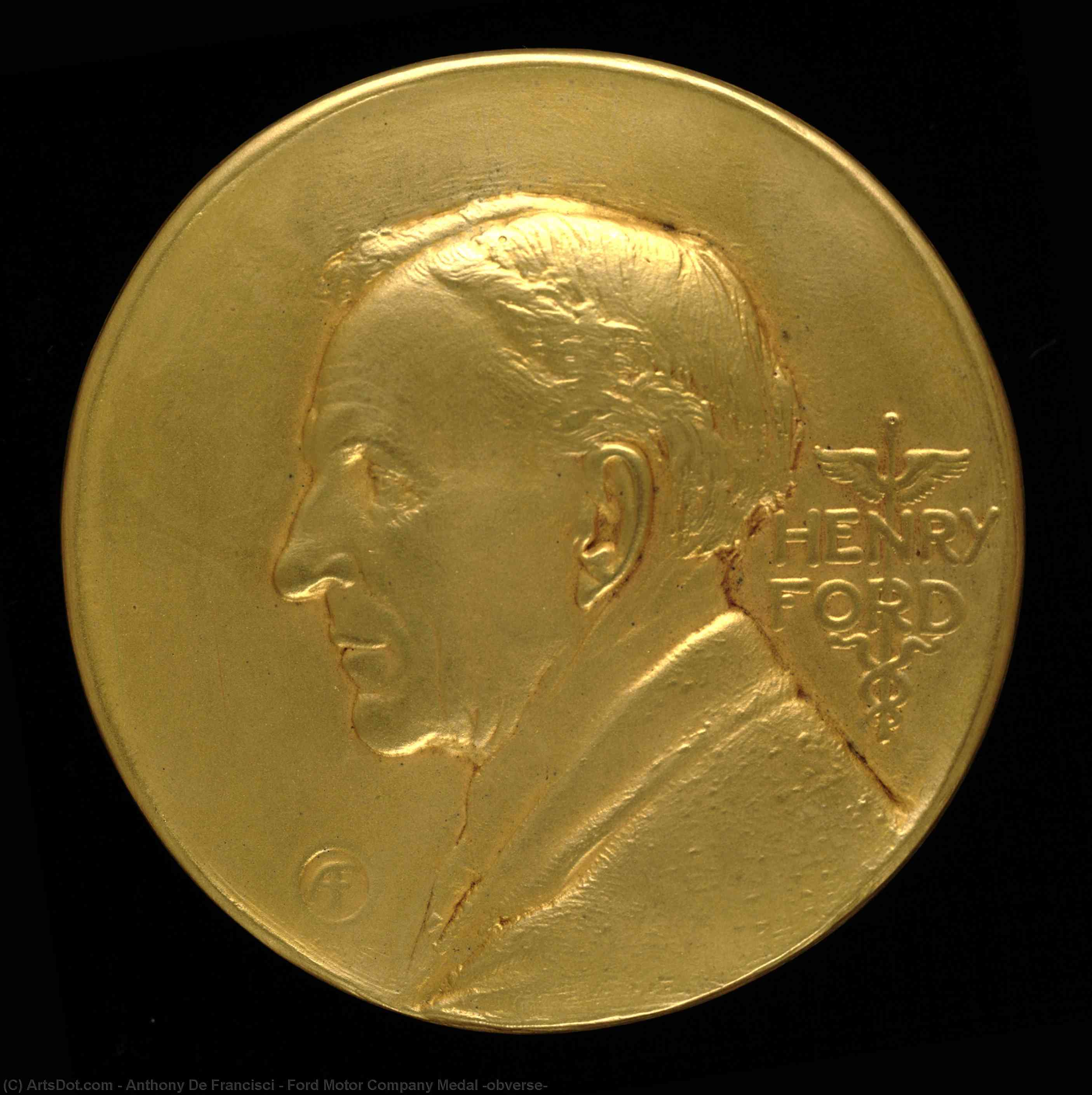 Ford Motor Company Medal (obverse) — Anthony De Francisci