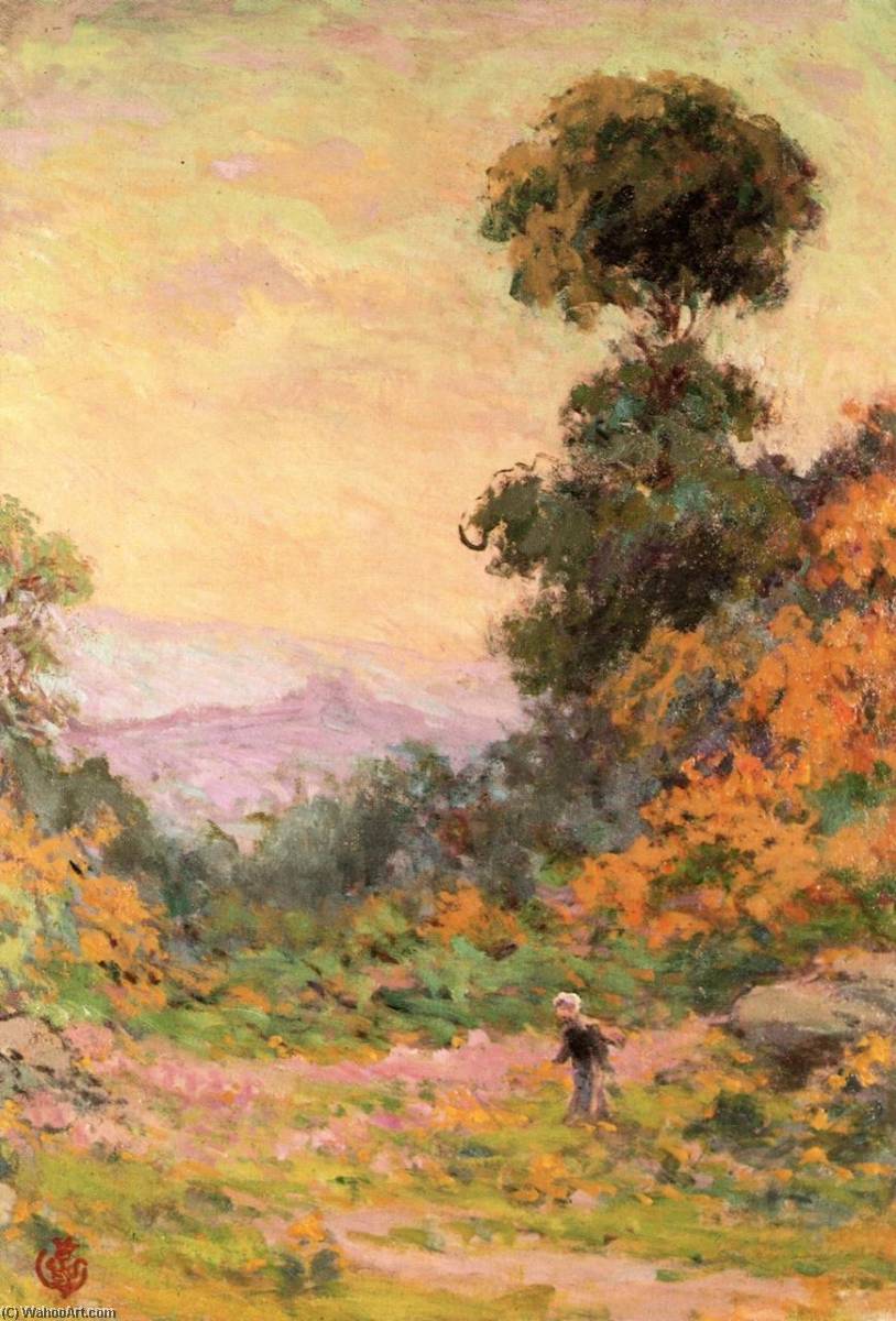 Evening In The Countryside — Claude Emil Schuffenecker