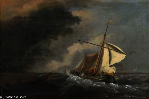 Caught In A Gale — Charles Martin Powell