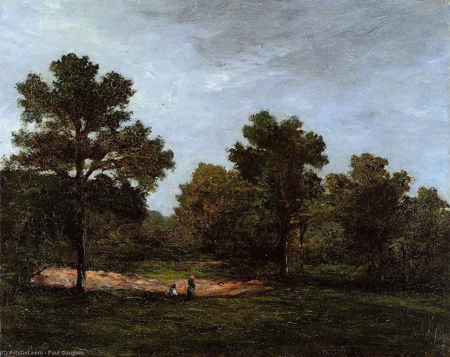 Clearing — Eugène Henri Paul Gauguin
