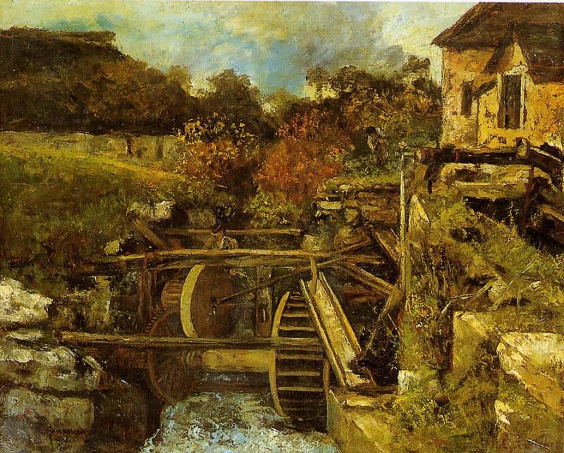 The Ornans Paper Mill — Gustave Courbet