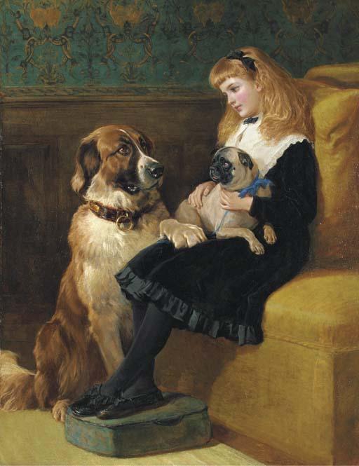 Her Only Playmates — Heywood Hardy