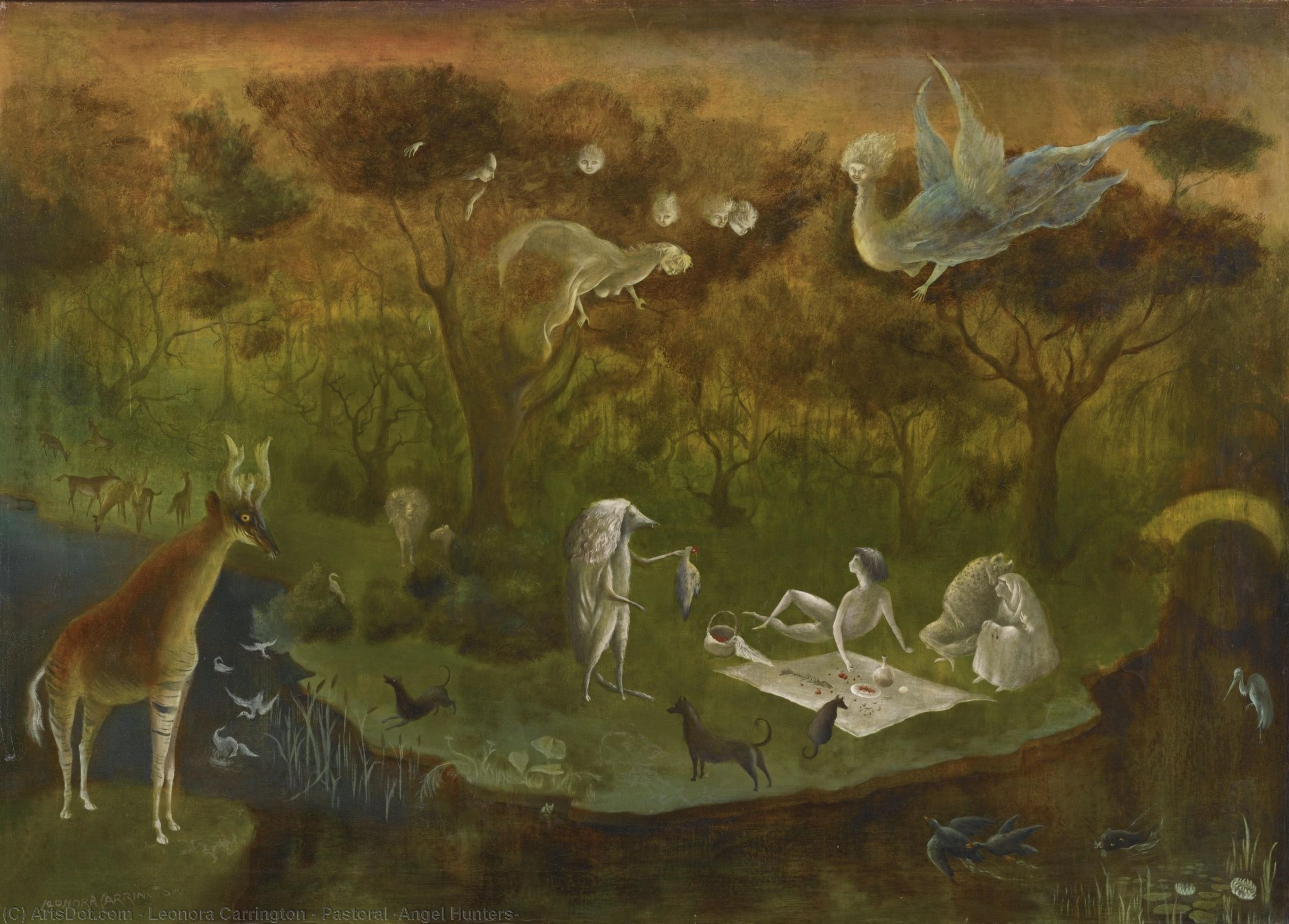 Pastoral (angel Hunters) — Leonora Carrington