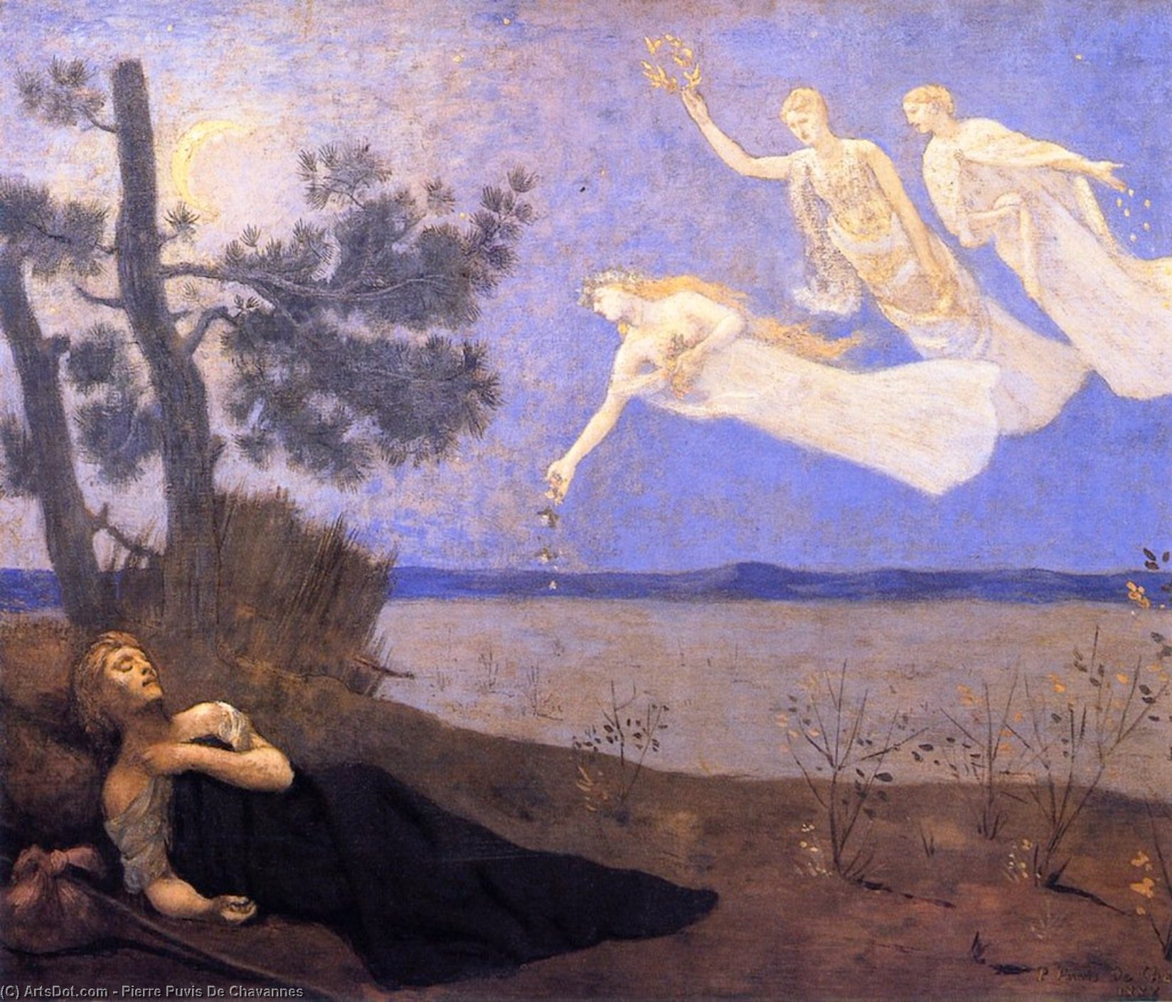 The Dream — Pierre Cécile Puvis De Chavannes