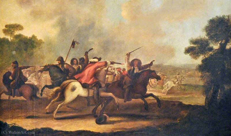 Horsemen Pursuing One Another — Pieter Snayers