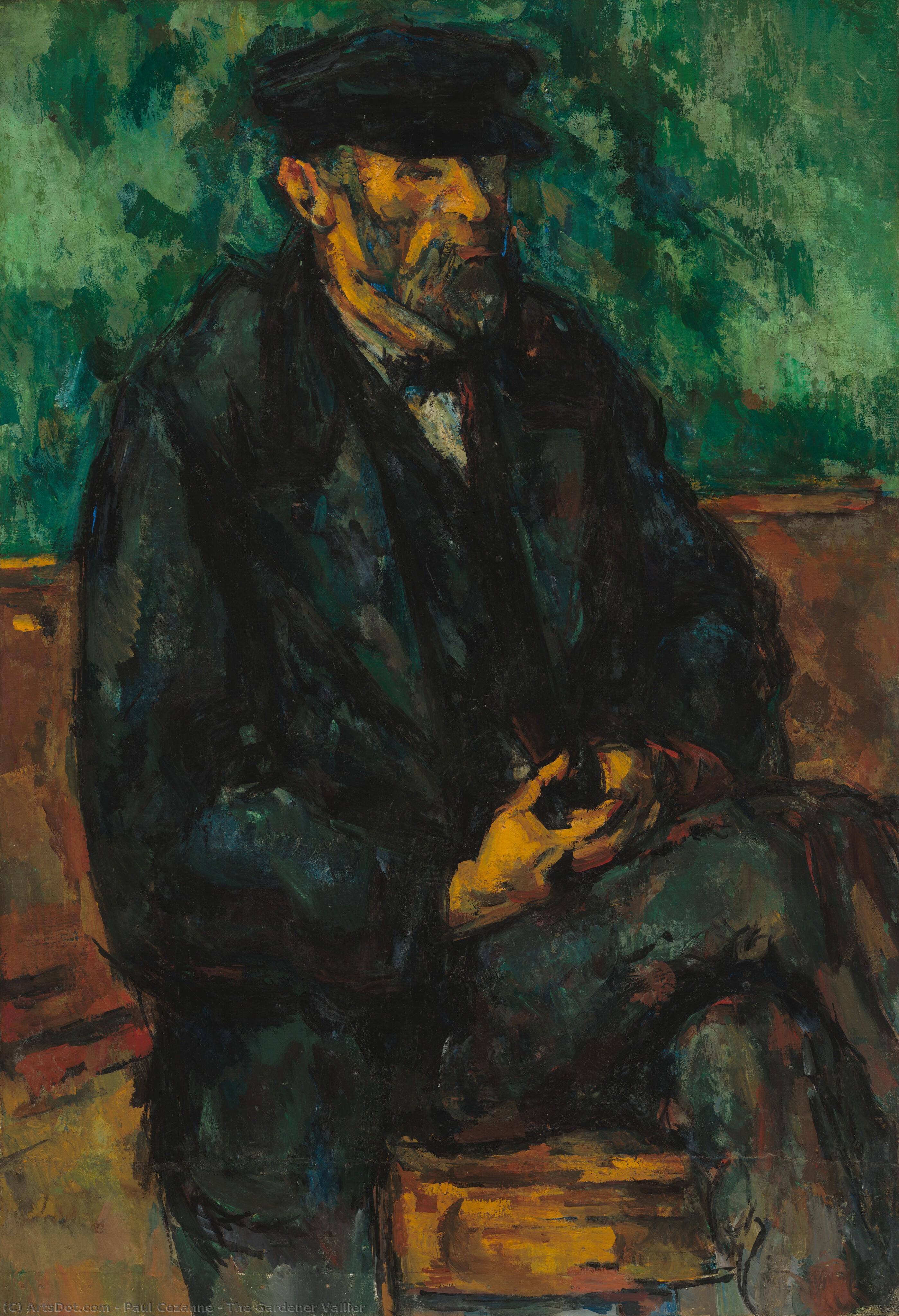 The Gardener Vallier — Paul Cézanne