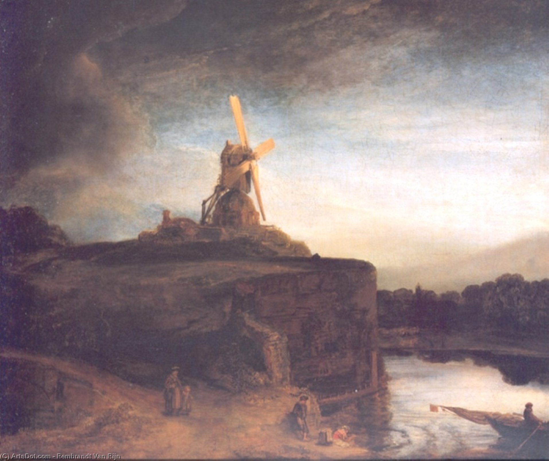 The Mill — Rembrandt Van Rijn