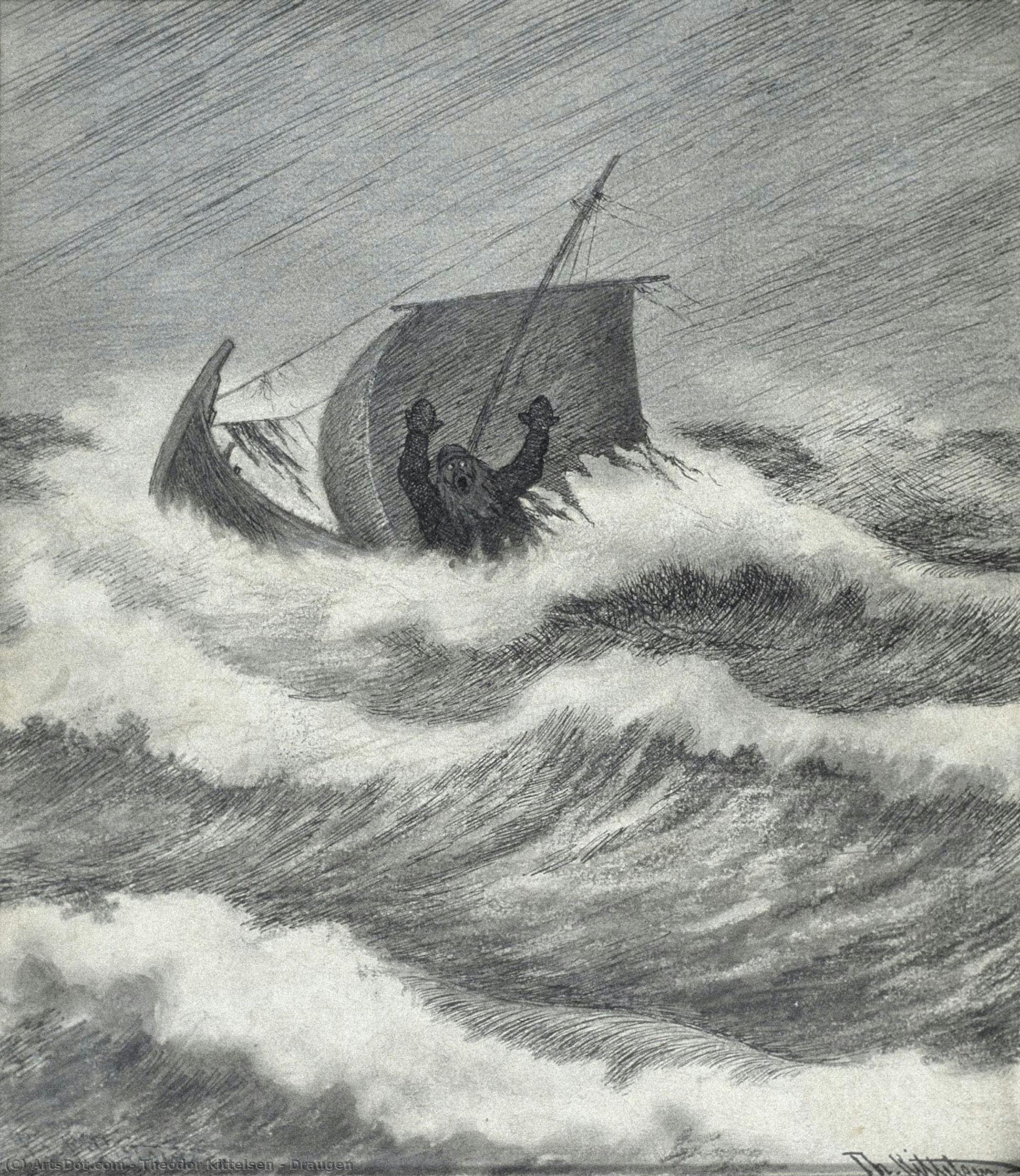Draugen — Theodor Kittelsen