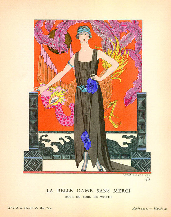 La Belle Dame Sans Merci — Georges Barbier