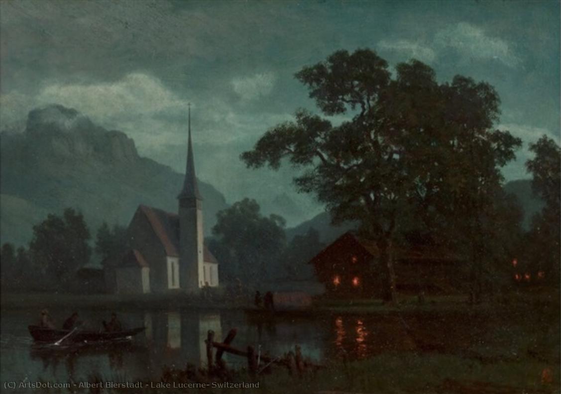 Lake Lucerne, Switzerland — Albert Bierstadt