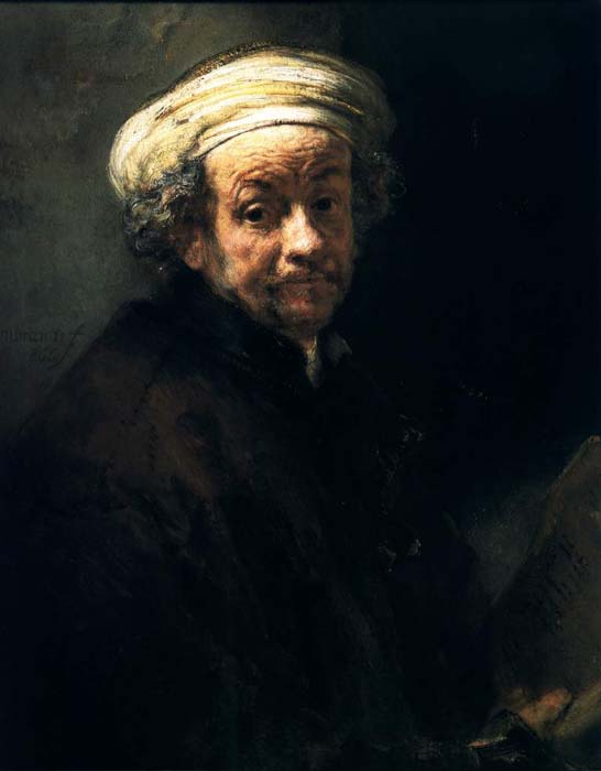 Autoportrait En St Paul, Amsterdam — Rembrandt Van Rijn