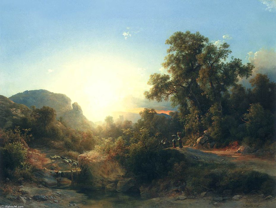In The Vicinity Of Pisa — Karoly Marko The Elder