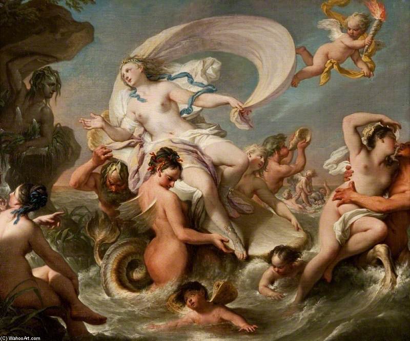 The Triumph Of Galatea — Andrea Casali