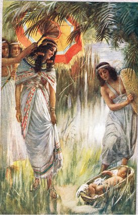 Pharaoh's Daughter — Harold Copping