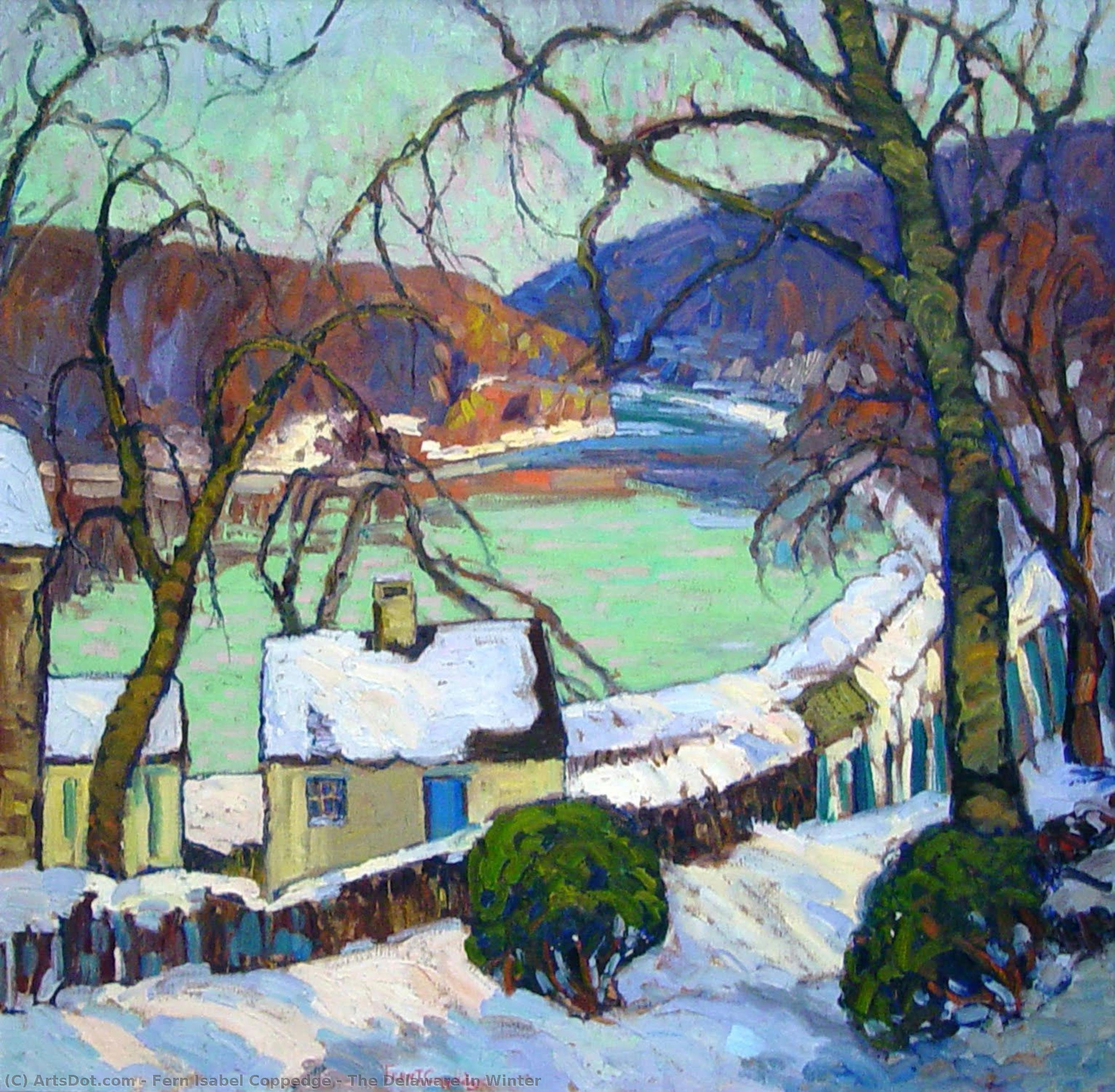 The Delaware In Winter — Fern Isabel Coppedge