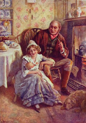 John And Dot Peerybingle — Harold Copping