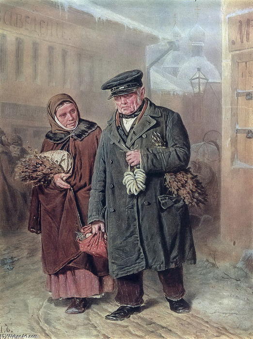 Lent Monday — Vasily Grigoryevich Perov