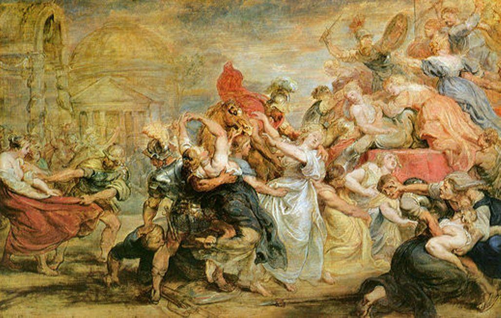 Rape Of Sabine Woman — Peter Paul Rubens