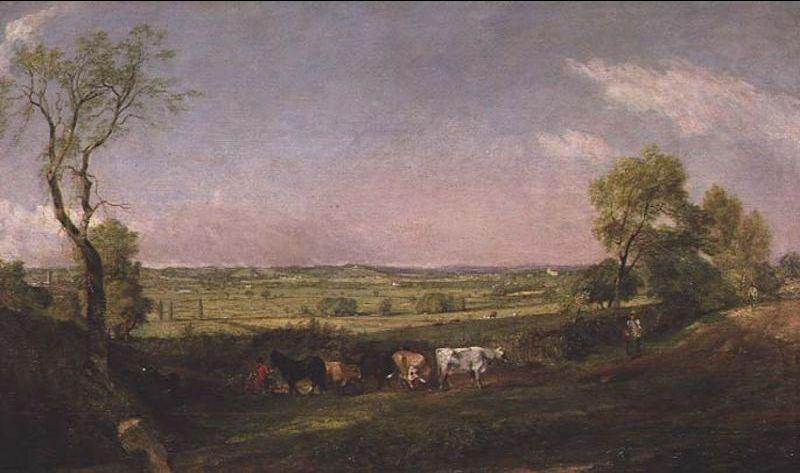 Dedham Vale Morning — John Constable