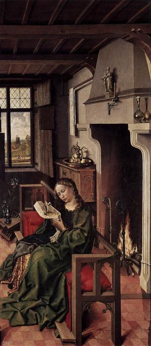 The Werl Altarpiece (right Wing) — Robert Campin (master Of Flemalle)