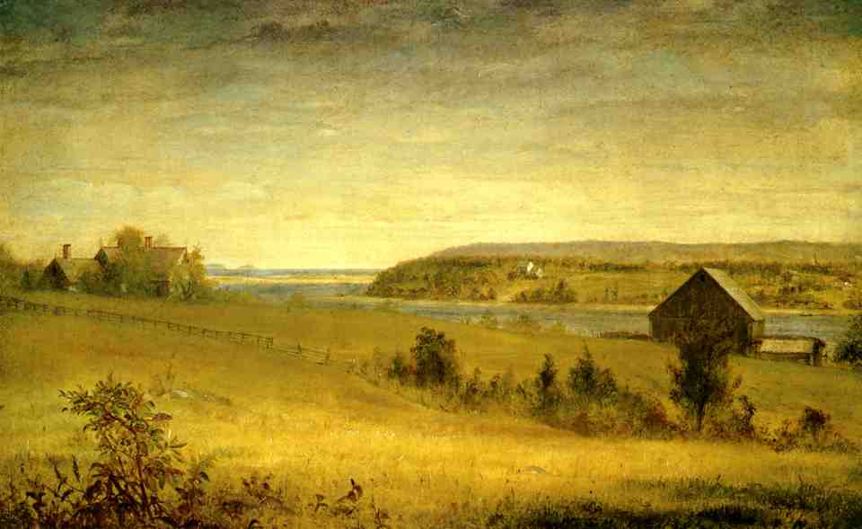 Thomas Strongs House, Setauket, Long Island — William Sidney Mount