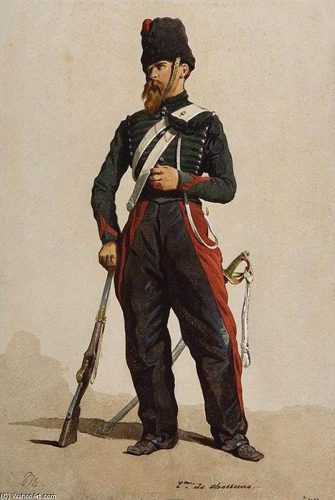 Study Of Soldier — Isidore Alexandre Augustin Pils