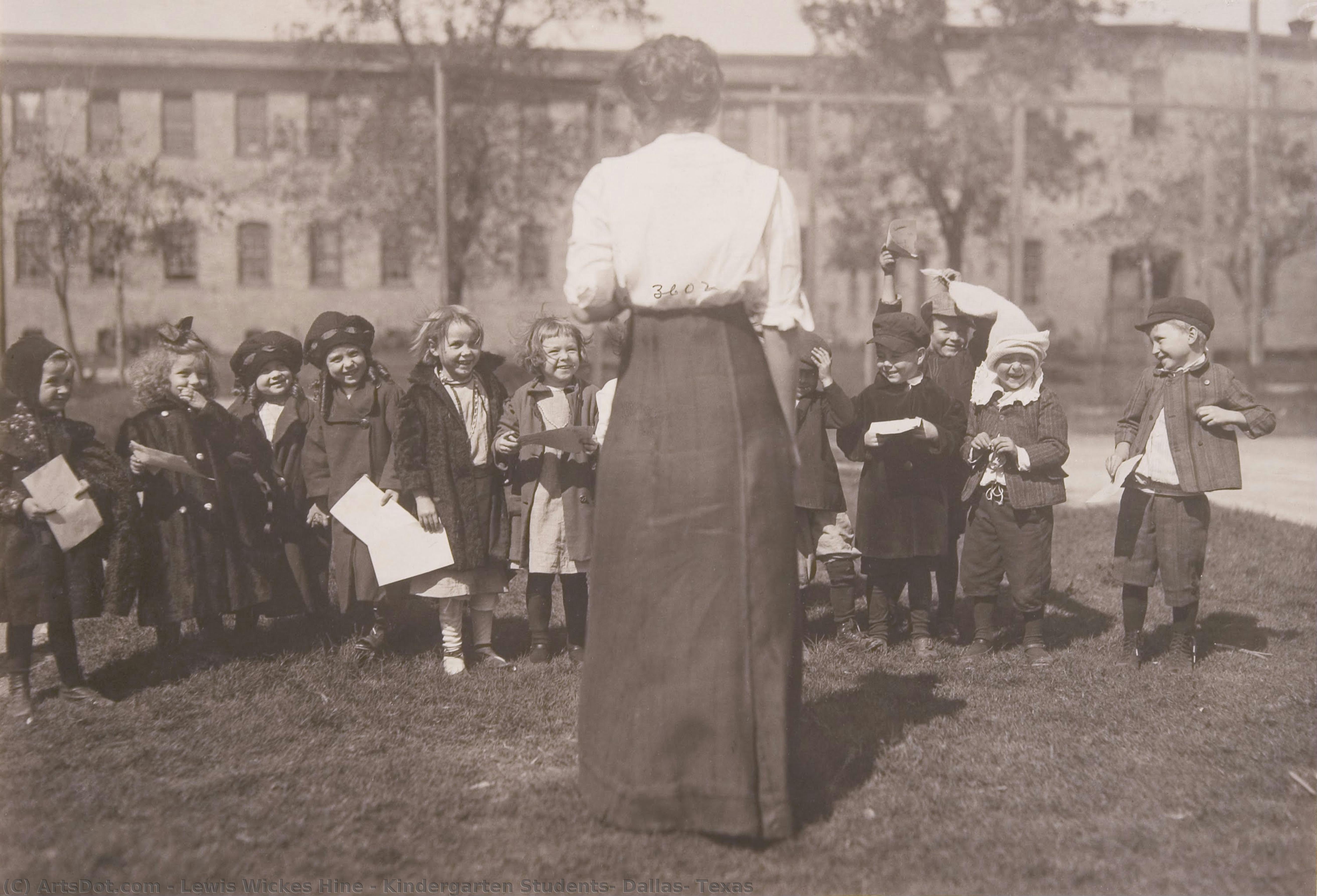 Kindergarten Students, Dallas, Texas — Lewis Wickes Hine