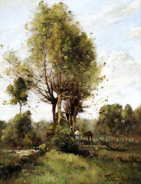 The Reaper By The River — Paul Désiré Trouillebert