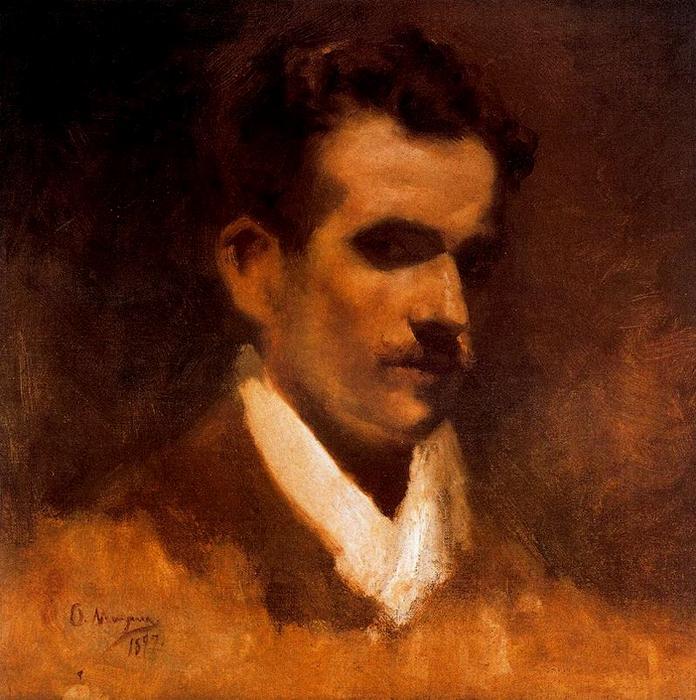 Portrait Of The Painter Joseph Lorman — Ovidio Murguía De Castro