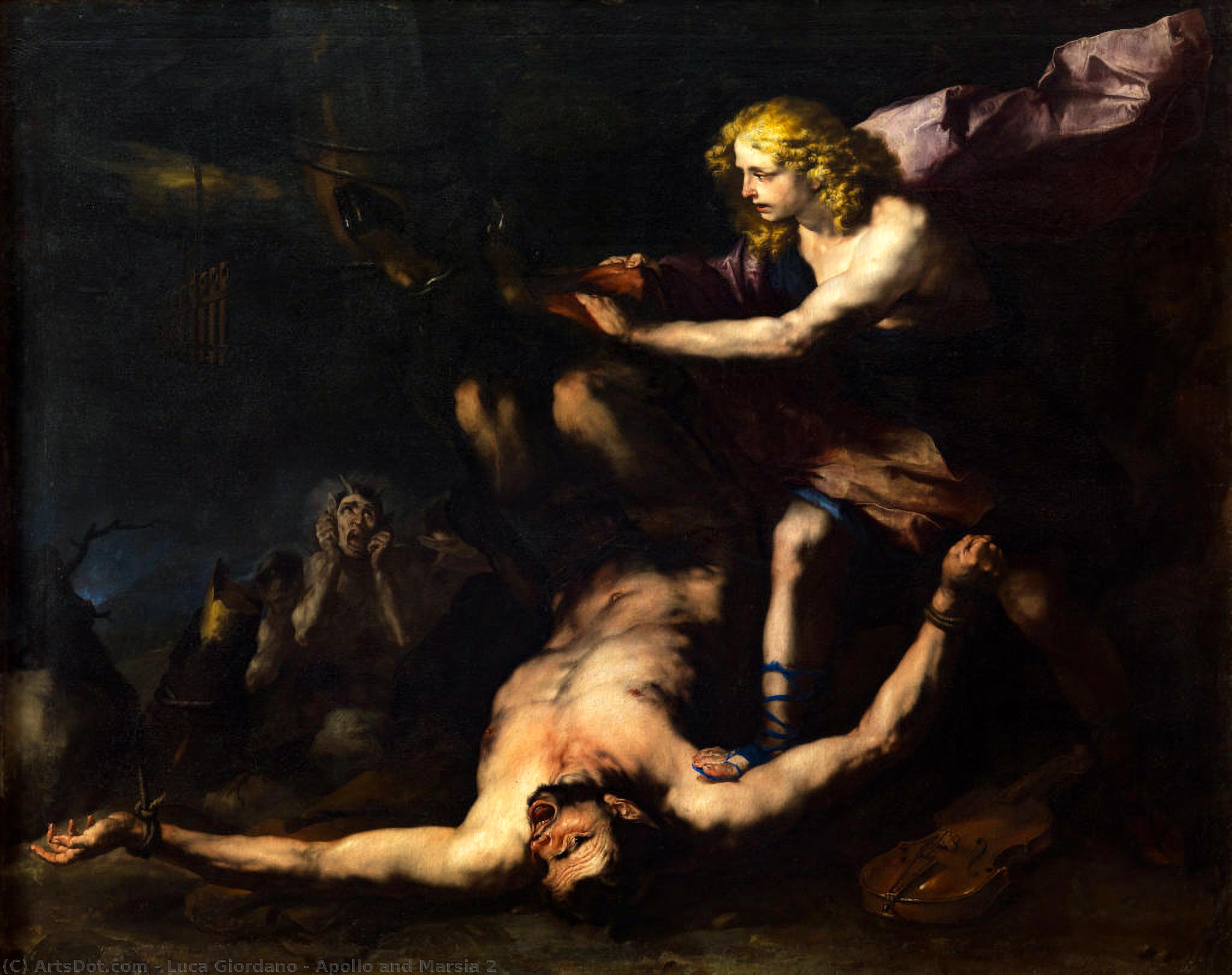 Apollo And Marsia — Luca Giordano