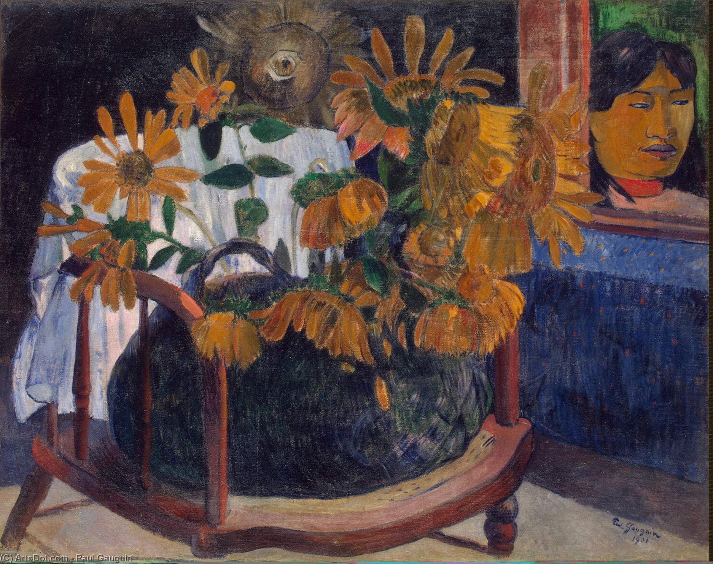 Sunflowers — Eugène Henri Paul Gauguin