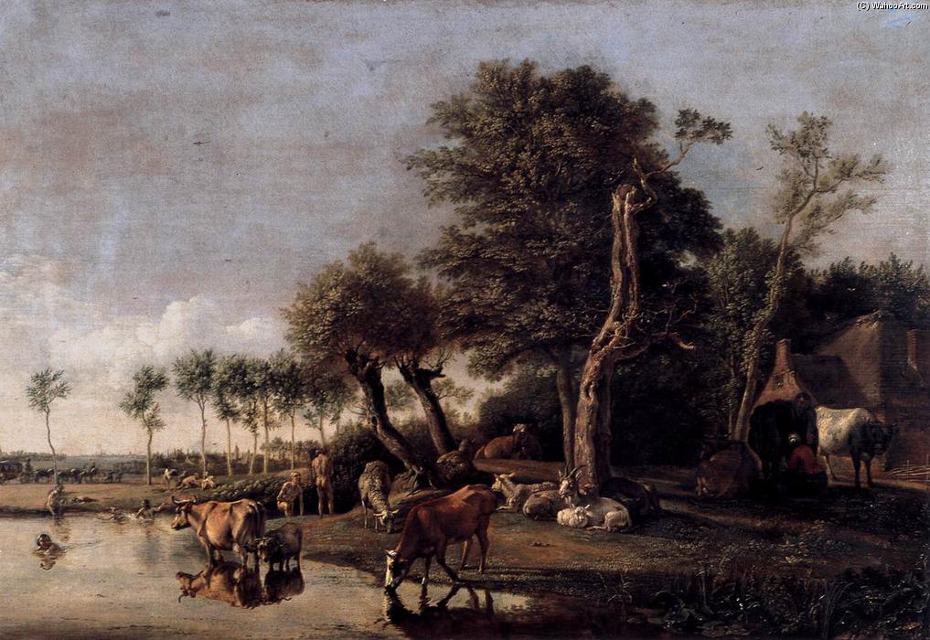 Cows Reflected In The Water — Paulus Potter