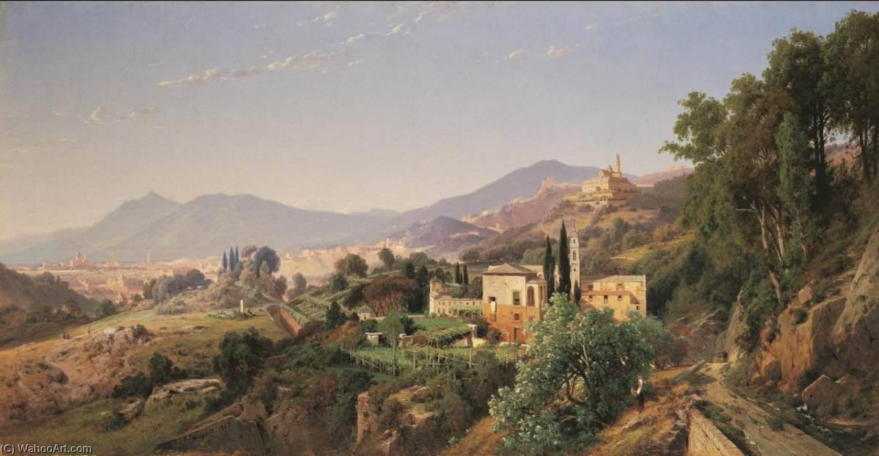 View Of Genoa — Louis Auguste Lapito