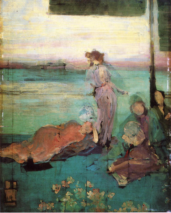 Sketch For ''the Balcony'' — James Abbott Mcneill Whistler