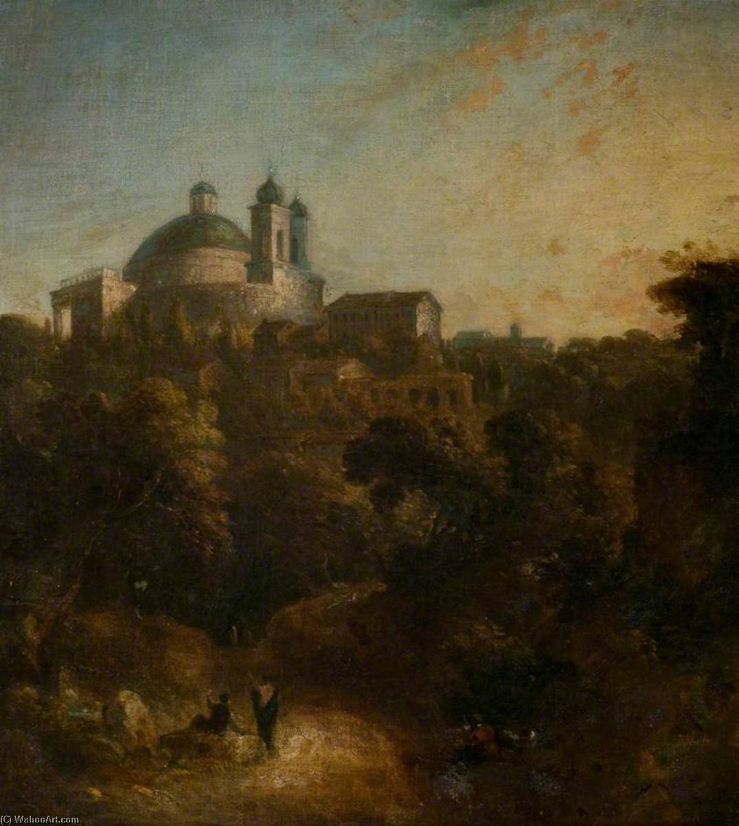 St Lorice, Ariccia, Albano, Italy — George Howland Beaumont