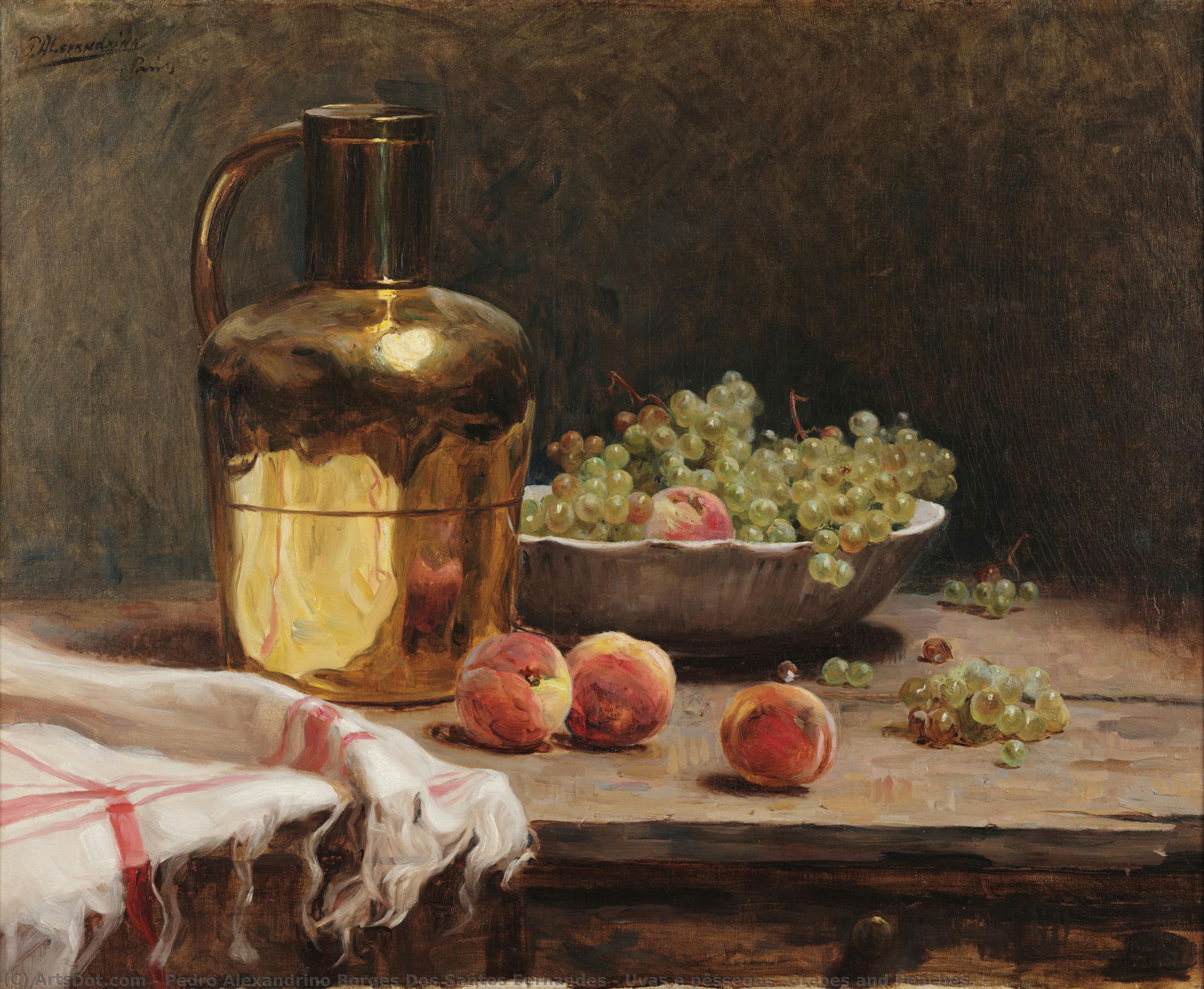 Uvas E Pêssegos [grapes And Peaches] — Pedro Alexandrino Borges Dos Santos Fernandes